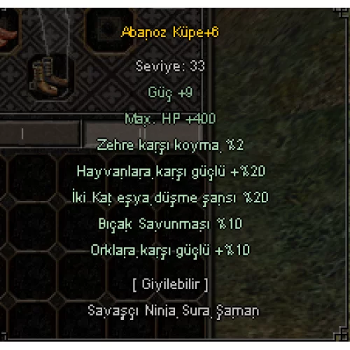 +6 ABANOZ KÜPE 20 EŞYA  20 HAYVAN